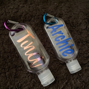 Personalised Hand Sanitiser Bottle