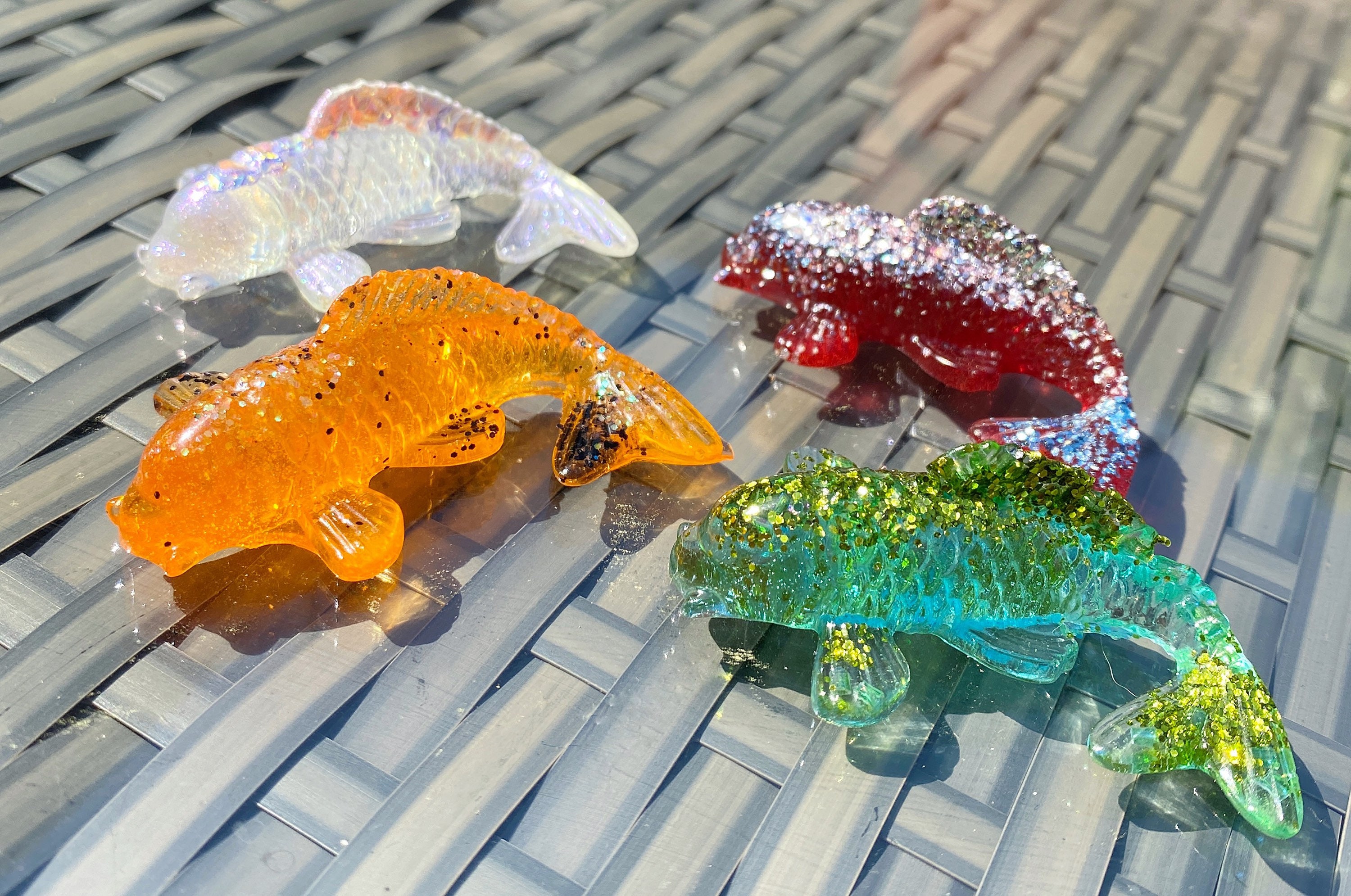 Resin Koi Fish Etsy