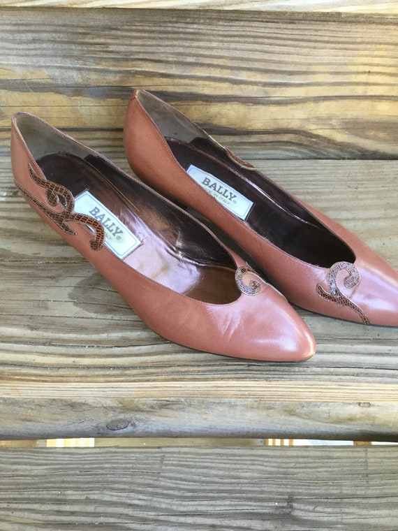 vintage bally shoes 1980s