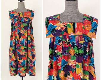 sleeveless muumuu