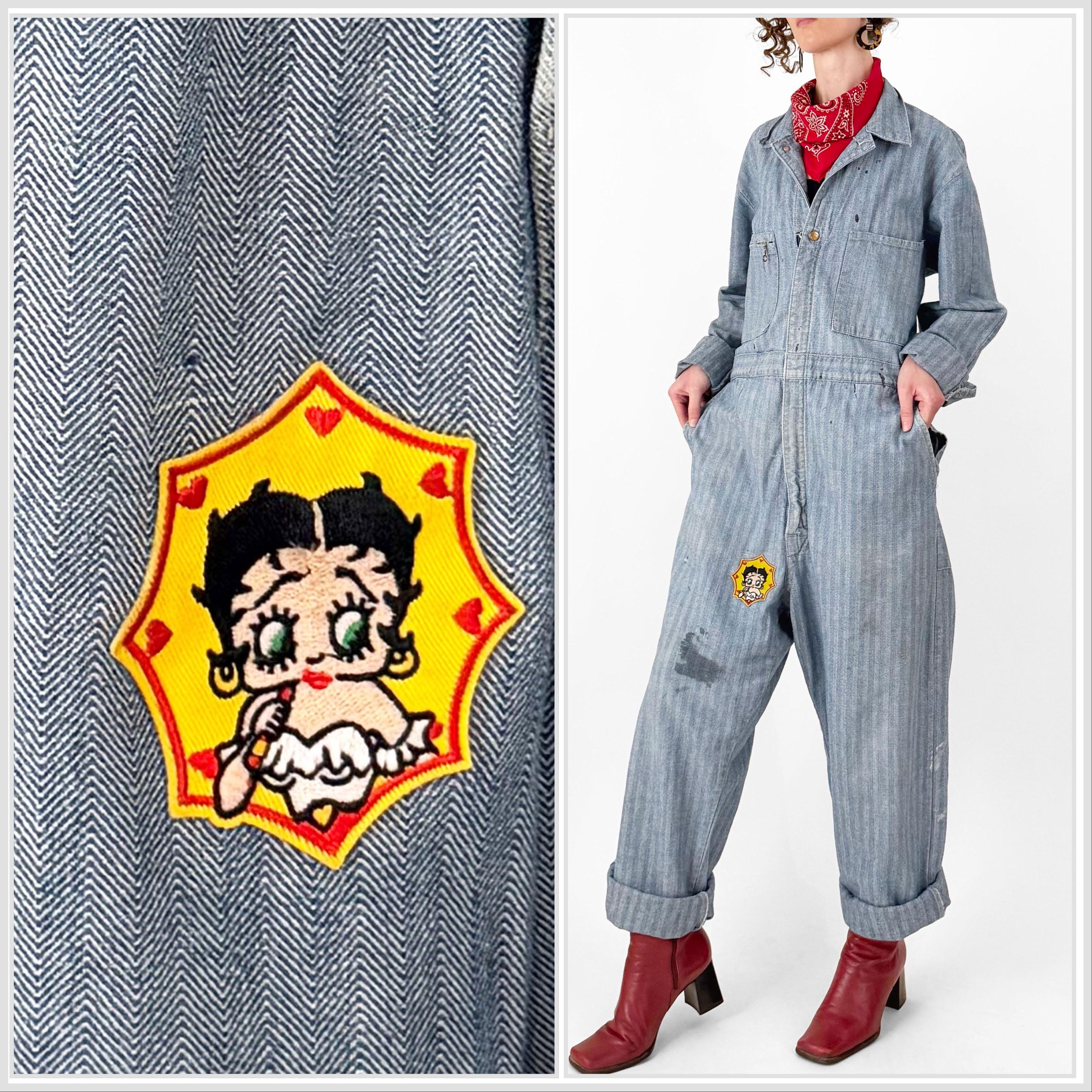 Betty Boop Overalls - Etsy