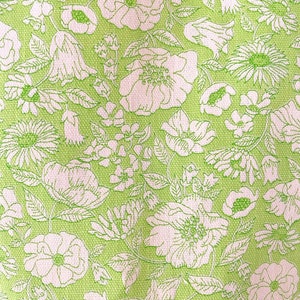 DEEP GREEN FLORAL VEST 7N