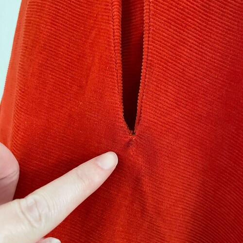 40s 50s Red Corduroy Belted Day shops Dress | Darlene Junior Mid Century Red Orange Corduroy Shirtwaist Dress | Small