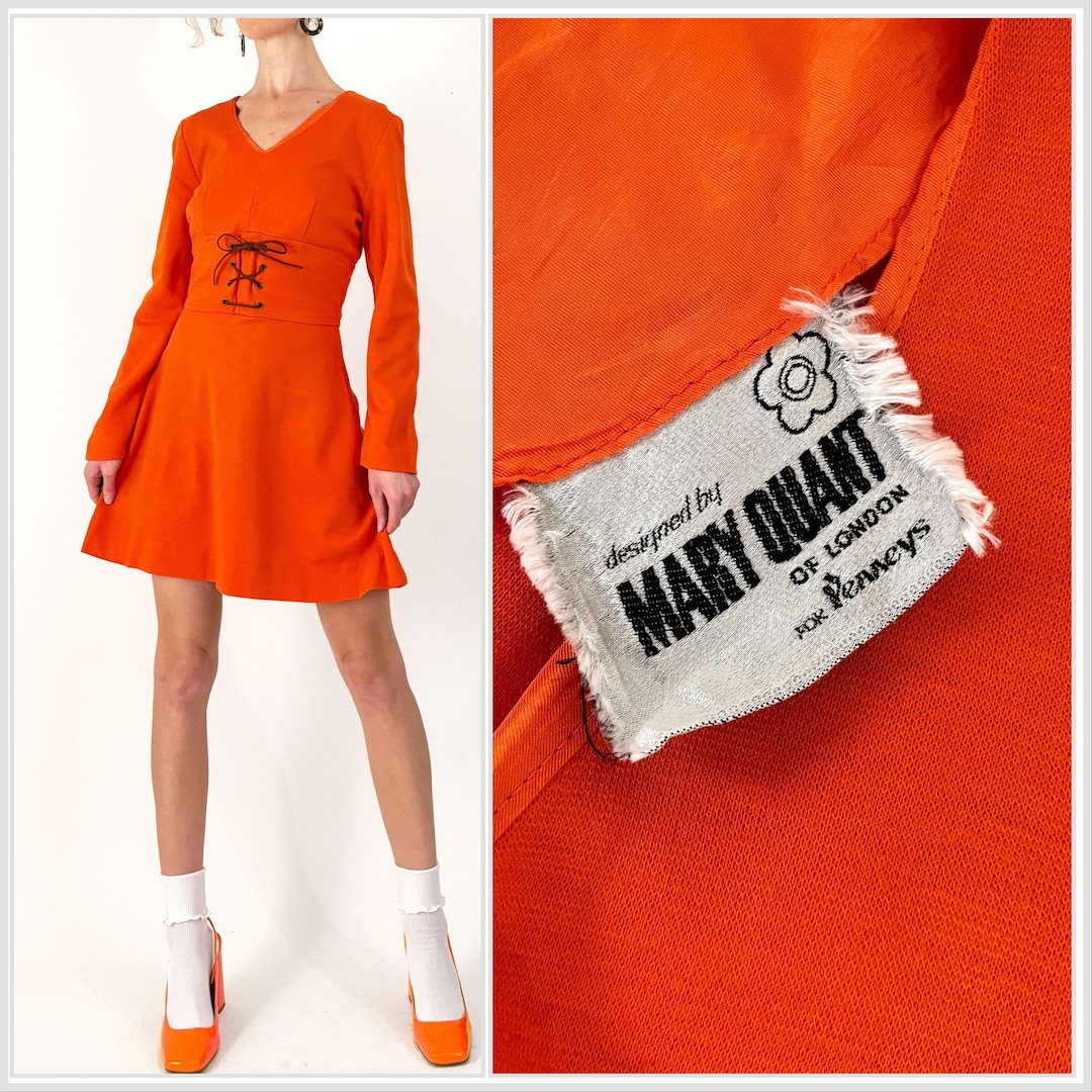 【期間限定特価】 Knit Orange Quant Mary 60s Minidress for Quant Mary | 財布・ケース・小物入れ
