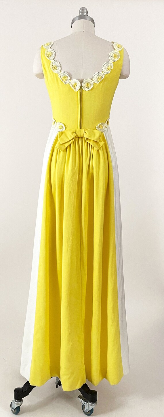 60s Emma Domb Mod Floral Maxi Dress | Union Made … - image 7