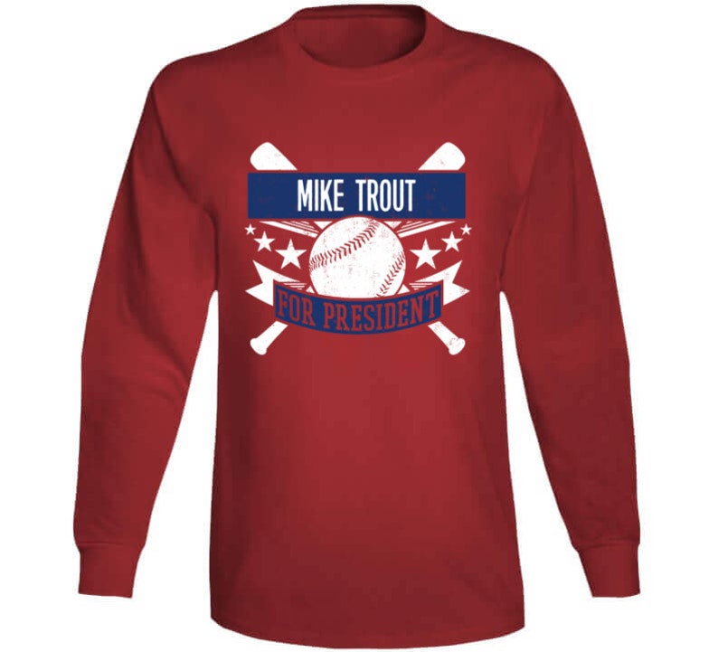 mike trout t shirt