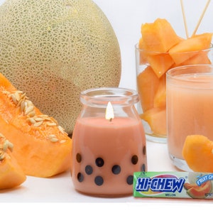 Hokkaido Melon [Cantaloupe] Candle