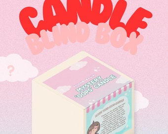 Oops Blind Box Candles - Pink Version