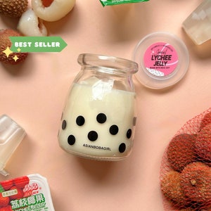 Sweet Lychee Jelly Candle