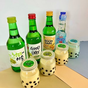 4-Pack Happy Hour Candle Set [Soju Flavors + Ramune]