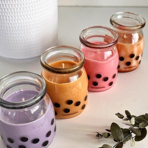 4-Pack Flight of Boba Candles Mix & Match Sample Set image 2