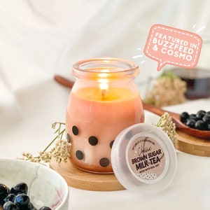 Brown Sugar Milk Tea Boba Candle