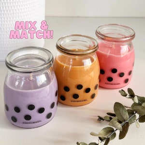 3-Pack Flight of Boba Candles || Mix & Match Set