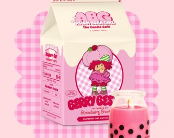Raspberry Tart • Official Strawberry Shortcake Candle Collection