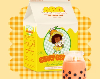 Orange Blossom • Official Strawberry Shortcake Candle Collection