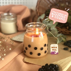 Classic Milk Tea Boba Candle image 1