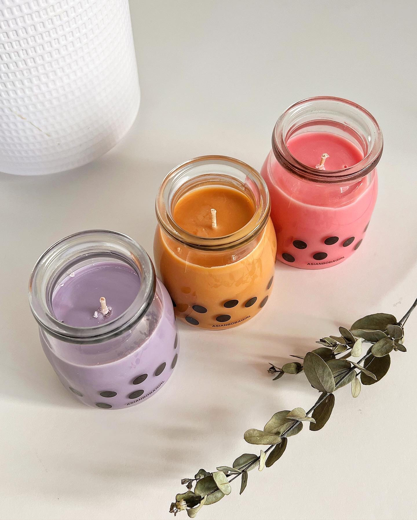 3pack Flight of Boba Candles Mix & Match Set Etsy