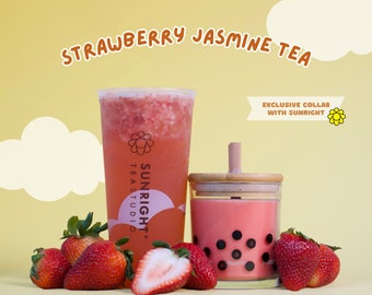 Strawberry Jasmine Tea Candle (Sunright Exclusive)