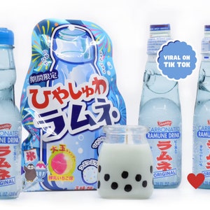 Japanese Soda Candle [Ramune]