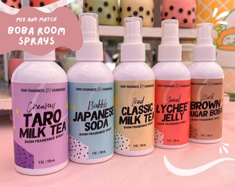 4-Pack Boba Scented Room Spray | Mix & Match!