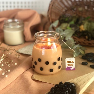 Classic Milk Tea Boba Candle image 2