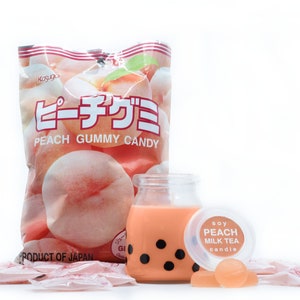 Peach Gummy Candle