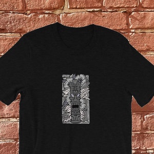 Tiki Time Tee, hawaii, samoa, polynesian, kustom kulture, hot rod