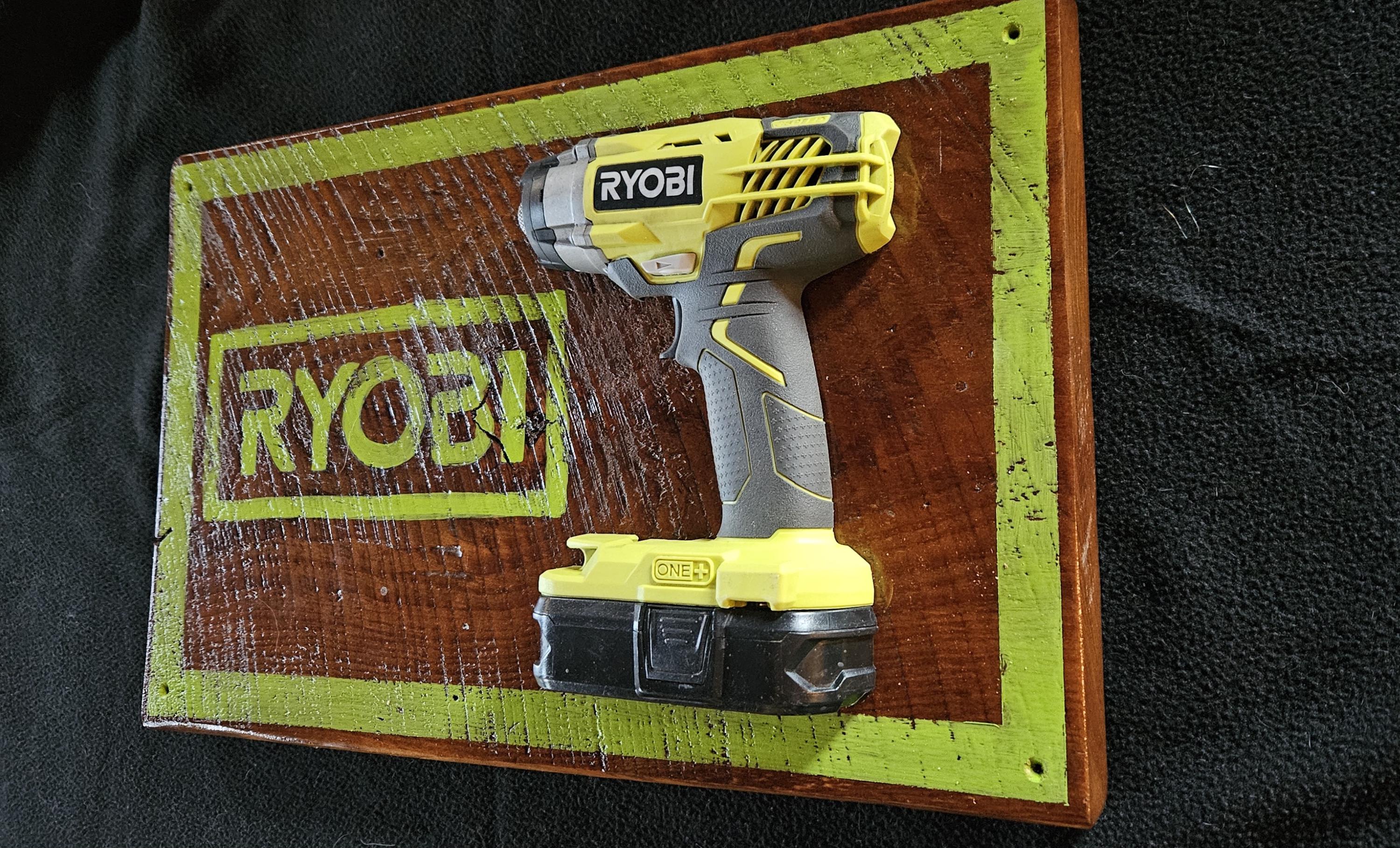 Ryobi Sign Custom Painted Upcycled - Etsy