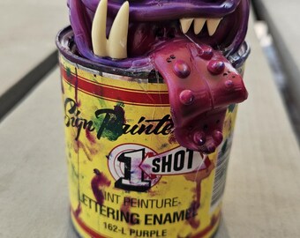 Large Kustom can creature, kustom kulture , lowbrow, art