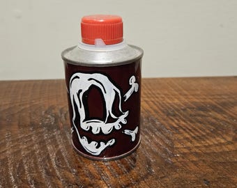Kustom painted cross bones poison can