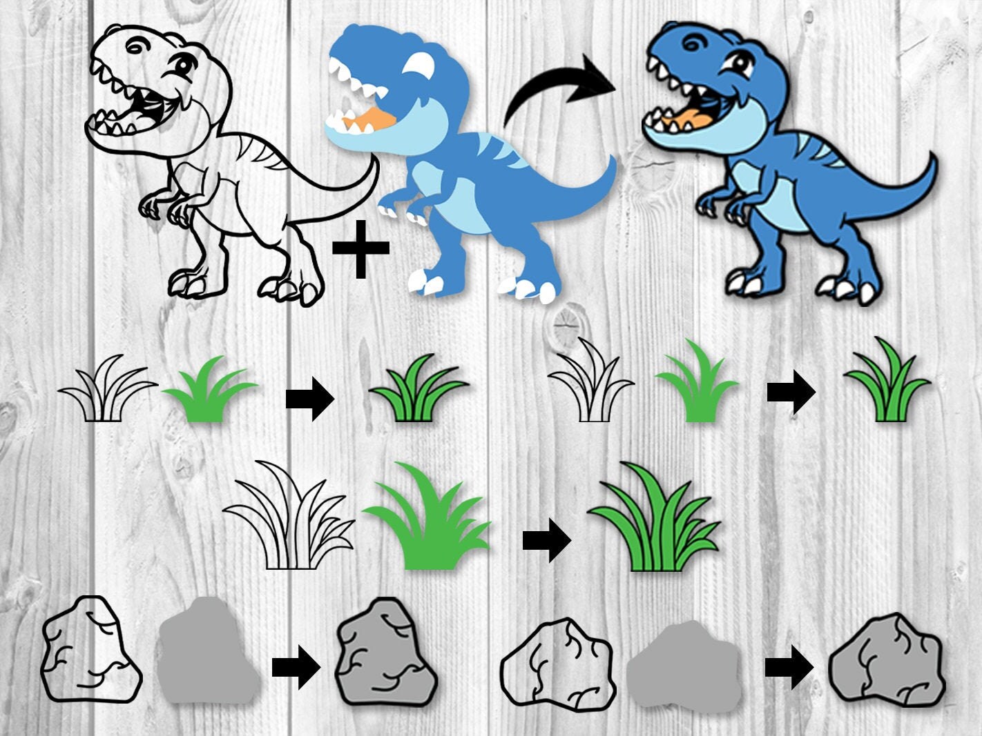 Mamasaurus Dino SVG Clipart, Bandana & Sunglasses (digital Download) - Etsy