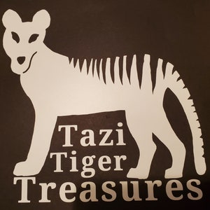 TaziTigerTreasures Sticker