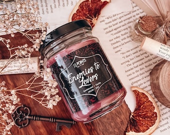 Enemies to Lovers -  Soy Candle Scent Notes: Sandalwood n Vanilla