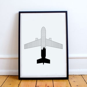 Geometric Airplane - 1500 Unit Progress Chart