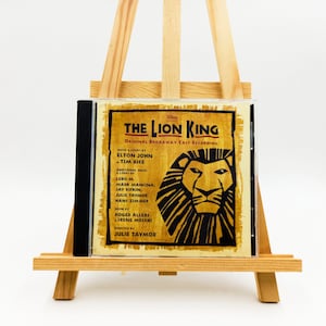 The Lion King- Original Broadway Cast Recordings (1997-CD) / Elton John- Tim Rice/ Disney/ 60802-7