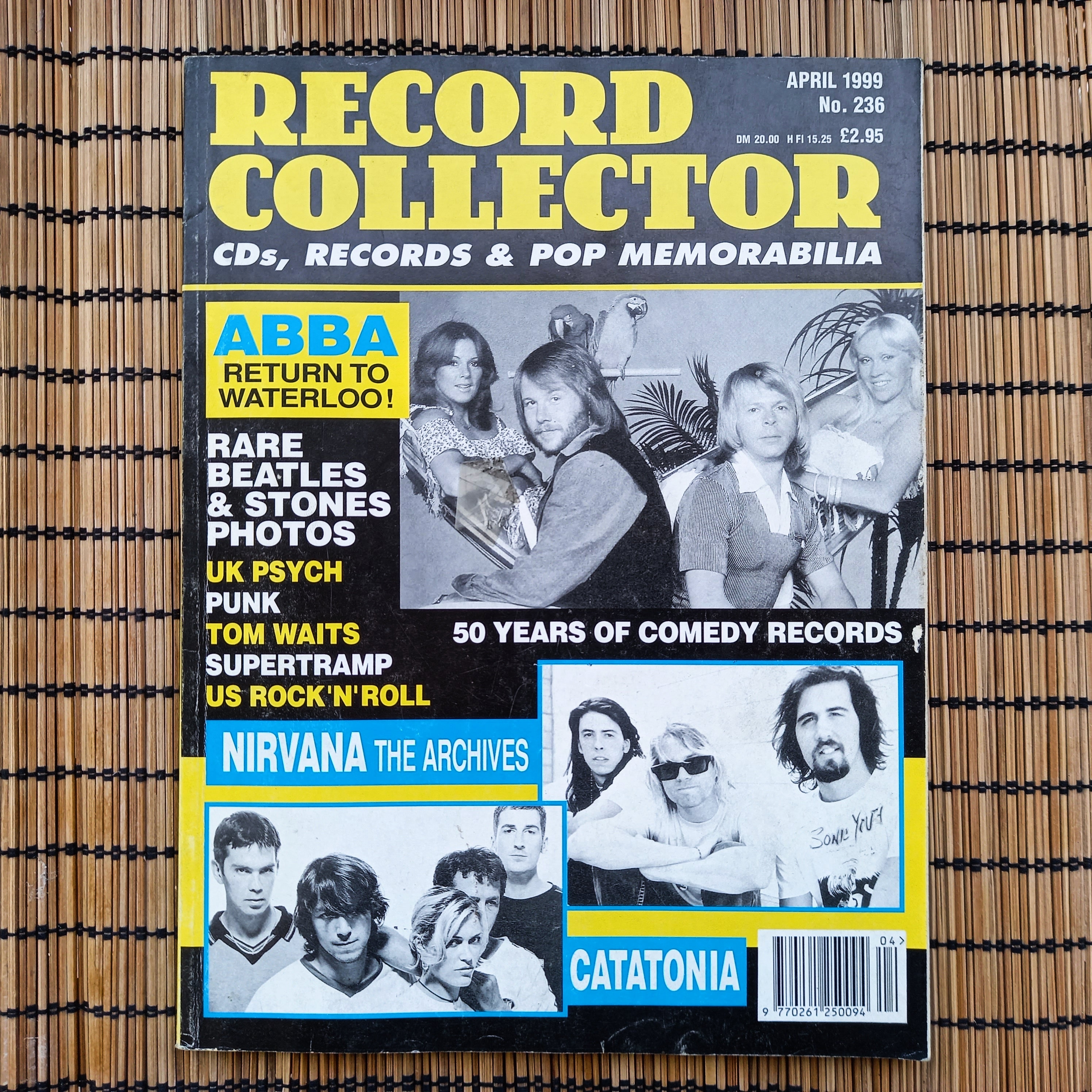 Vintage Record Collector Magazine June 1994 Nirvana, Van Morrison, Queen,  Twinkle, the Beatles, Huey Lewis 
