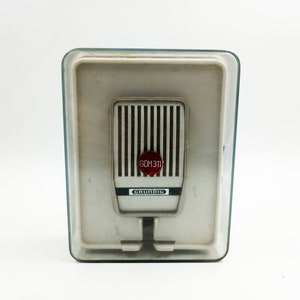 Grundig DCM 311/ 1965/microfono dinamico/ custodia originale/ condizioni medie ma funzionante/ vintage