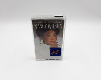 Nancy Wilson- A Lady with a Song (cassette)- 1990/ #FACTORY SEALED#/ Columbia CT 45378