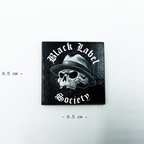 Magnet/ Black Label Society/ Printed on Wood