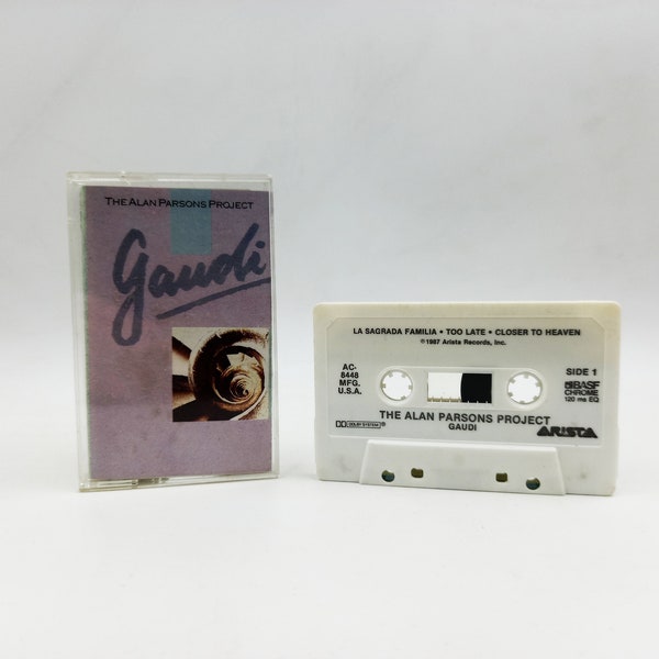 Alan Parsons Project- Gaudi/ Cassette 1987/ Arista AC-8448/ VG/ BASF Chrome