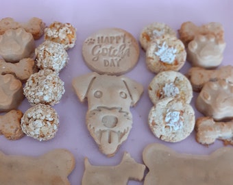 Airedale / Welsh Terrier  personalised doggy treats, natural ingredients, nothing artificial added, gluten free and vegan