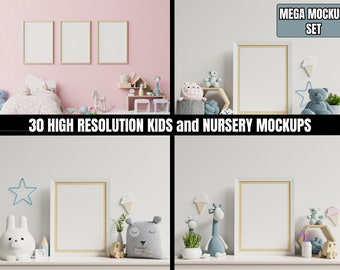 Children Room Mockup Etsy