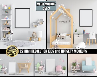 Baby Room Mockup Etsy