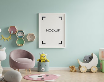 Kids Room Mockup Etsy
