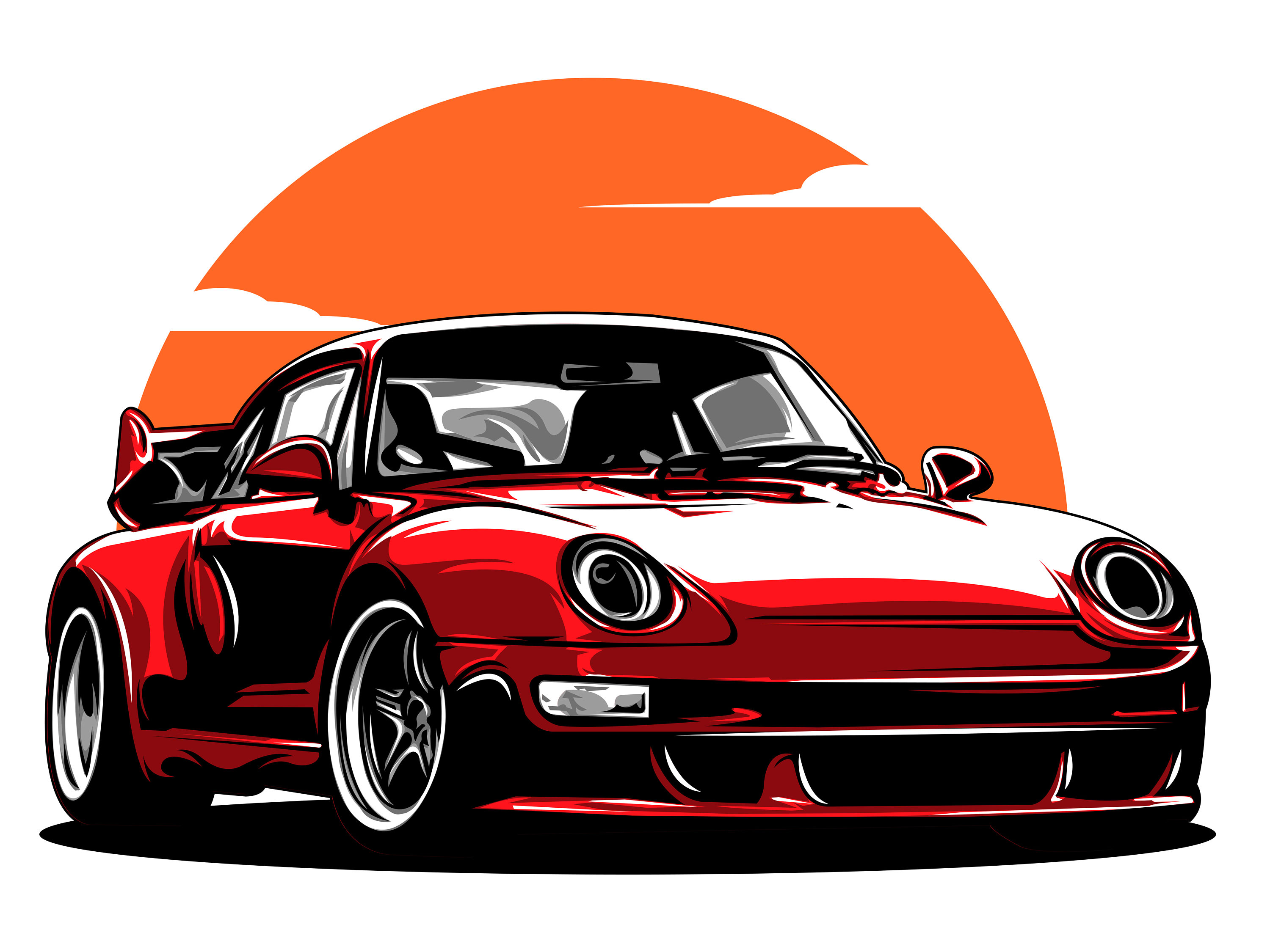 Porsche Vector Svg Cricut Printable Design - Etsy Ireland