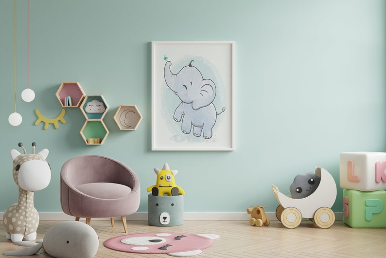 Download Baby Room Mockup Wall Decor Mockup Nursery Mockup Digital | Etsy