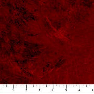 Plaster of Paris Pinot Noir Red Abstract  Fabric by Northcott Fabric 40009 29