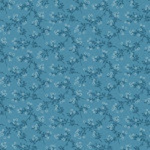 Blue Escape Fabric by Laundry Basket for Andover A9966T.  *This is a 72-inch (2 yard) cut piece.*