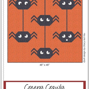 Creepy Crawly Ghouls and Goodies Pattern SIHO40