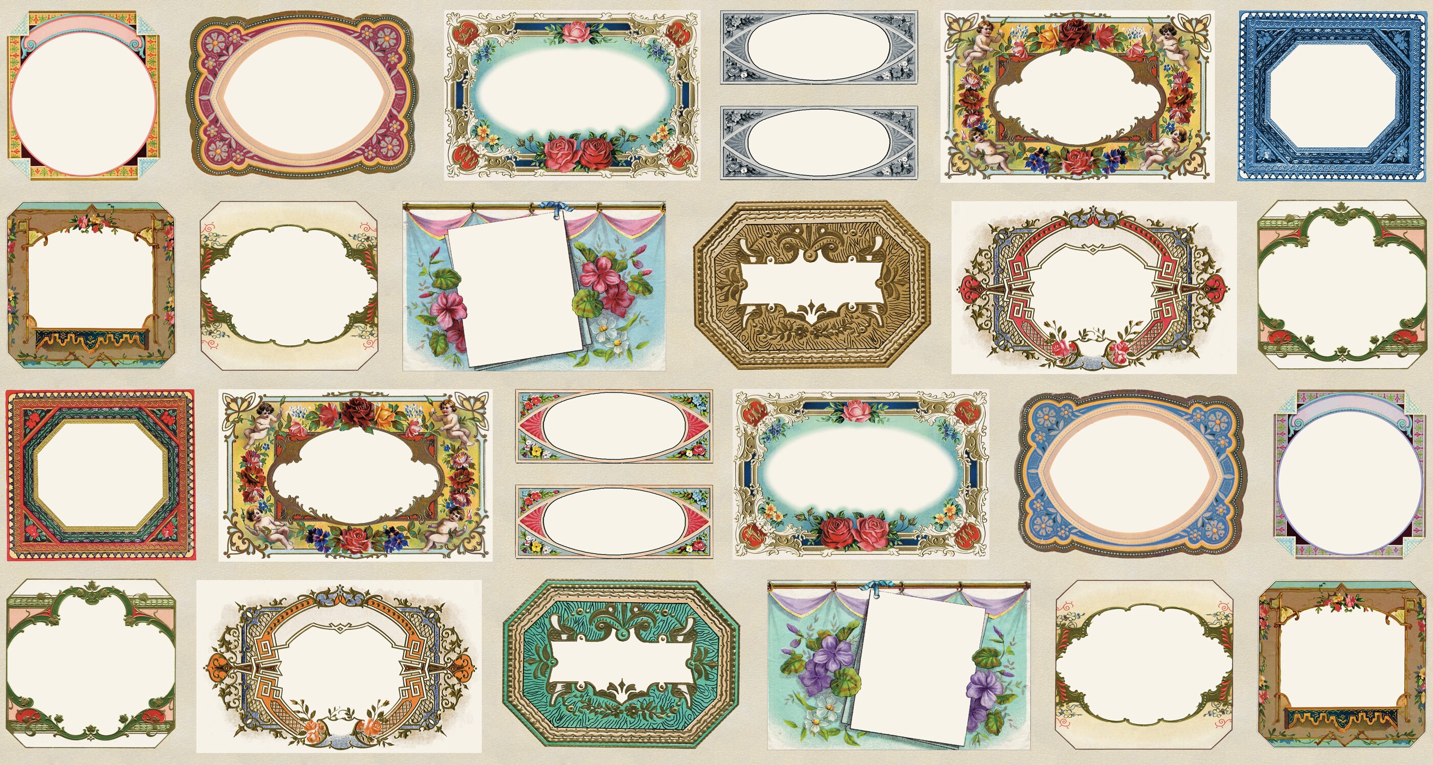 Flea Market Moxie Multi Fabric Panel 42